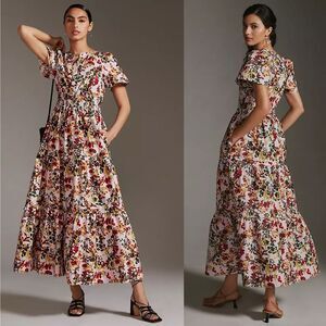 Anthropologie Maeve The Somerset Maxi Dress size M